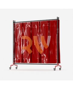 ESTRUTURA C/CORTINA TRANSFLEX TTO-TTV-S0-T40 (VERMELHA)