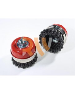 CATRABUCHA COPO ARAME RETORCIDO AÇO M14 (DIAM. 80MM)