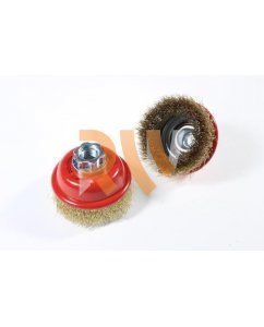 CATRABUCHA COPO ARAME ONDULADO A.R. AÇO M14 (DIAM. 75MM)