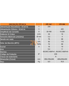 EQUIPAMENTO INVERTER MMA PW 160A EQUIPAMENTO INVERTER MMA PW 160A