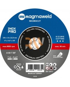 DISCO CORTE MW 230X3,0MM