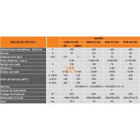 CONJ EQP TIG INVERTER MATRIX 3000 AC/DC REFRIGERADO