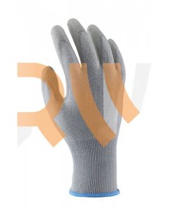 LUVAS NYLON RECOBERTA POLIURETANO CINZA - T9