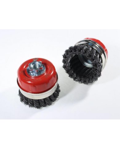 CATRABUCHA COPO ARAME RETORCIDO AÇO M14 (DIAM. 100MM)