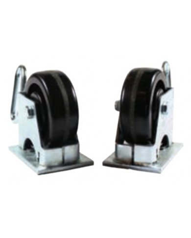 PAR ROLOS BORRACHA TWIN ENCAIXE RAPIDO CAPACIDADE:550KG DWT