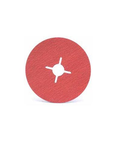 DISCO FIBRA / LIXA CERAMICO 180MM P80