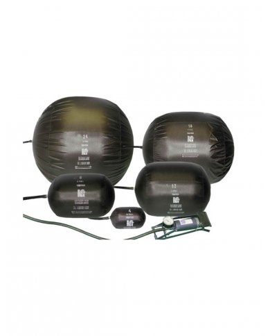 BOLSA CILÍNDRICA INSUFLÁVEL PARA PURGA