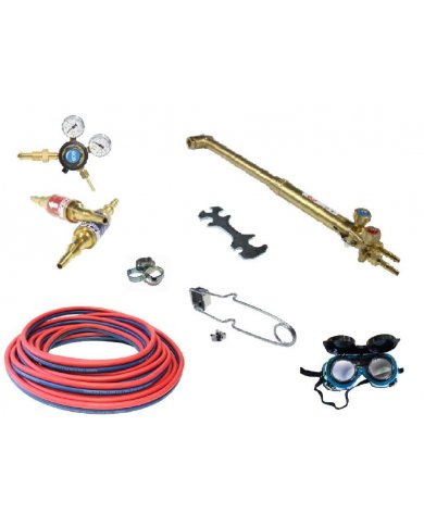 CONJUNTO CORTE OX-PROPANO G1 COMPLETO COM REGULADOR OXIGÉNIO