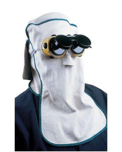 MASCARA EM PELE SOLDADURA + VIDRO DIN 5