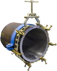 ALINHADOR TUBO CORRENTE AÇO CAP. 203-610MM (8`-24`) DWT