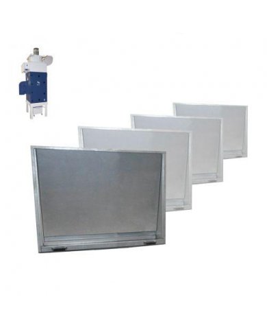 ECOCUBE 7,5 KW + 4 PAREDES DE ASPIRAÇÃO ROTATIVA 1000MM