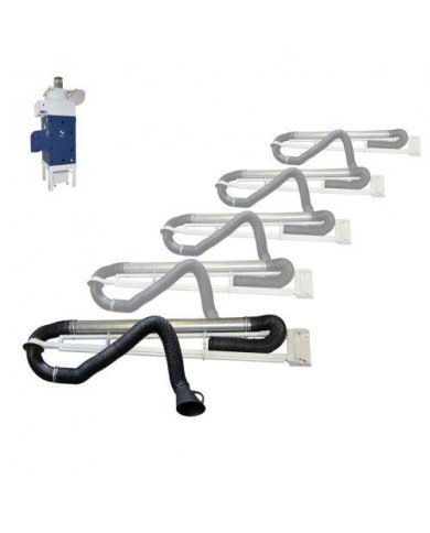 ECOCUBE 11 KW + 5 BRAÇOS ASPIRAÇÃO COM 6MTS