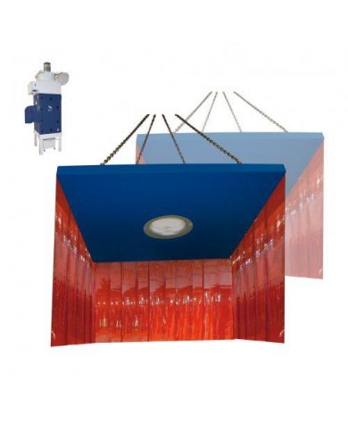 ECOCUBE 11 KW + 2 CAMPÂN EXTRAT COM PLACAS 1500 X 1500MM