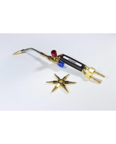 MAÇARICO SOLDAR JETSOUD OT / 6 BICOS ACETILENO ESPIGAS MOVEI