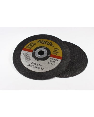 DISCO CORTE AÇO / AÇO INOX ABRA PLUS 180 X 1,6MM
