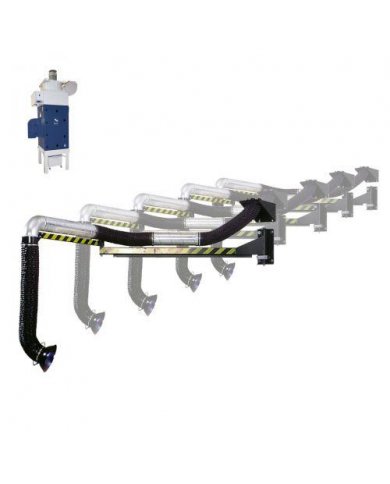 ECOCUBE 7,5 KW + 5 BRAÇOS ASPIRAÇÃO COM 4,5MTS