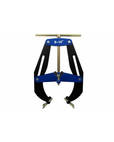 GRAMPO ALINHA. INOX TUBOS SS614 CAP.: 168-355MM (6`-14`) DWT