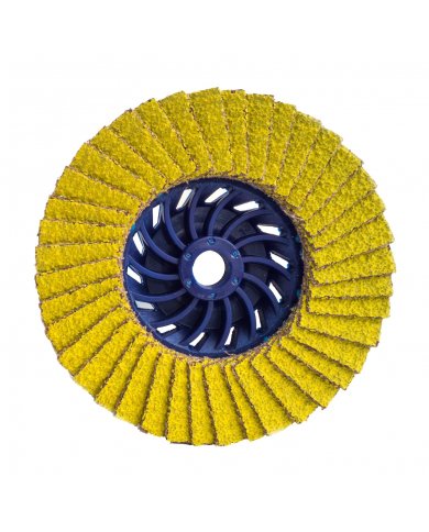 DISCO LAMELAS CERÂM 'SERIE UNIVERS' LISO NYLON 125MM P80