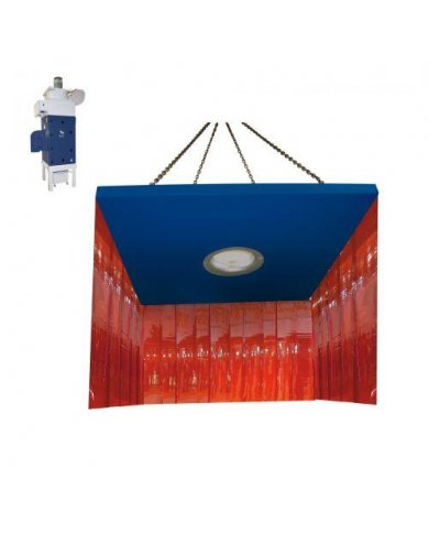 ECOCUBE 7,5 KW + 1 CAMPÂN EXTRAT COM PLACAS 2000 X 2000MM