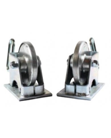 PAR ROLOS INOX TWIN ENCAIXE RÁPIDO CAPACIDADE:900KG DWT