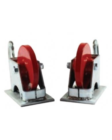 PAR ROLOS AÇO TWIN ENCAIXE RAPIDO CAPACIDADE:900KG DWT