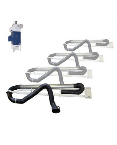 ECOCUBE 7,5 KW + 4 BRAÇOS ASPIRAÇÃO COM 6MTS