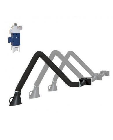 ECOCUBE 5,5 KW + 3 BRAÇOS ASPIRAÇÃO COM 4MTS