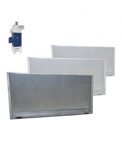 ECOCUBE 7,5 KW + 3 PAREDES DE ASPIRAÇÃO ROTATIVA 1500MM