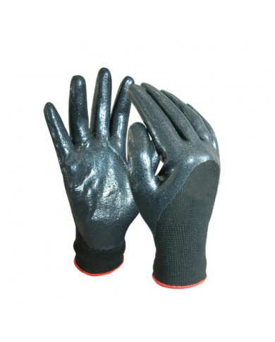 LUVAS NYLON RECOBERTA 3/4 NITRILO FOAM - T8