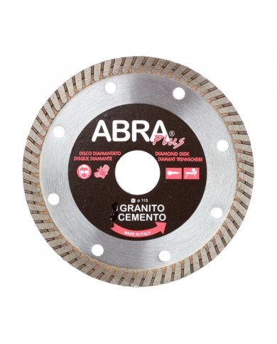 DISCO CORTE DIAMANTE CONTINUO UNIVERSAL ABRA PLUS 125MM