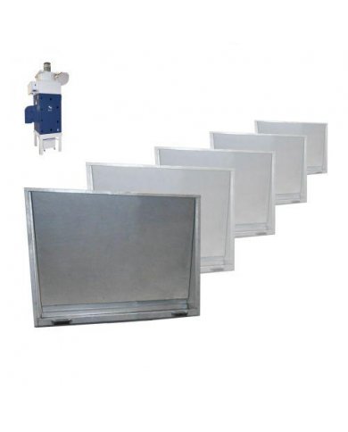 ECOCUBE 11 KW + 5 PAREDES DE ASPIRAÇÃO ROTATIVA 1000MM