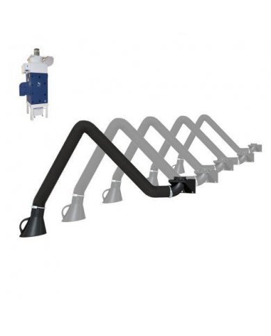 ECOCUBE 7,5 KW + 5 BRAÇOS ASPIRAÇÃO COM 4MTS