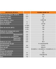 EQUIPAMENTO PLASMA SHARK 155-M + TOCHA SKM 165 6MTS