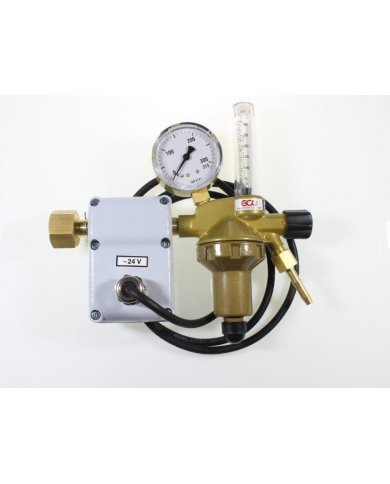 DEBITÓMETRO JETCONTROL CO2 200/30L 24V - COM AQUECIMENTO