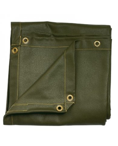 CORTINA SOLDADURA VERDE ESCURO 1,8x1,8MT (P3666G)