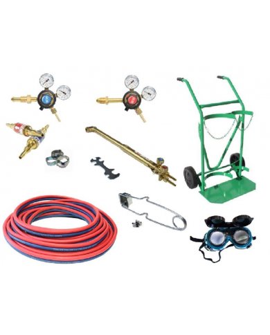 CONJUNTO CORTE OX-AC G1 COMPLETO + CARRO TRANSPORTE GARRAFAS