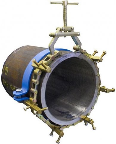 ALINHADOR TUBO CORRENTE AÇO CAP. 203-407MM (8`-16`) DWT