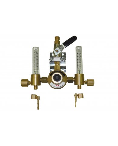 REGULADOR UNISET TWINFLOW ÁRGON/CO2 30 LPM ( LIGAÇÃO REDE )