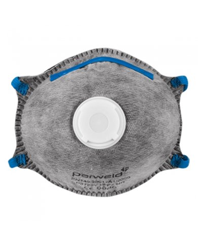 MÁSCARA FFP2 COM VÁLVULA - CARVÃO ATIVO PW ( 10 UN )