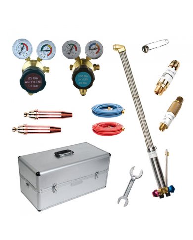 CONJUNTO CORTE OX-AC MALA+MAÇARICO PWE 457MM/90º